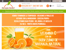 Tablet Screenshot of comprarnaranjasonline.net